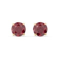 thumbnail image 1 of 1 Carat Solitaire Stud Earrings in 10K Yellow Gold, 1 of 2