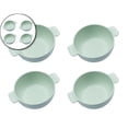 thumbnail image 1 of Dvruxg Wheat Straw Dinnerware Set - 4 Bowls, Reusable, Microwave & Dishwasher Safe, Perfect for Camping or Home Use(Green), 1 of 5