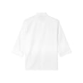 thumbnail image 4 of YUUMIN Unisex Men's Chef Jacket Chef Coat Hotel Kitchen Work Uniform Shirts Restaurant Cook Tops White Long Sleeve L, 4 of 7