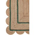 thumbnail image 2 of Indian Handmade Braided Natural Jute With Green Color Jute Design Area Rugs , Scalloped Rugs , Home Décor Natural Jute Rugs & Carpet Size , 8 x 8 Feet ( 240 cm x 240 cm )Square, 2 of 2