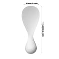 thumbnail image 3 of UsRHHA Tumbler Rice Spoon with Non-Stick Surface, Heat Resistant Plastic Spoon for Rice Cooker Standable, Kitchen Utensil Spatula, 3 of 6