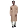 thumbnail image 1 of Atasi Kurta-Pyjama Long en Coton Imprimé pour Hommes, Kurta-Pyjama Décontracté de Designer, Vêtements, 1 of 5