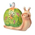 thumbnail image 3 of Garden Statue Snail Figurine Solar Powered Resin Animal Sculpture, 3 of 9