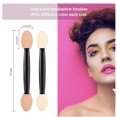 thumbnail image 3 of RKSTN eyeshadow brush Eyeshadow Applicators Eyeshadow Brush Sponge Applicator Disposable Eyeshadow Brush Eyeshadow Sponge Brush Eye Makeup Applicators Makeup, 3 of 5