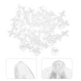 thumbnail image 4 of KAKOWELY secure earring backs 500Pcs Pierced Replacement Backs Silicone Earring Back Safely Locking Earring Backs Ears Studs0.24"X0.24"X0.2", 4 of 4