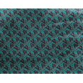 thumbnail image 4 of oneOone Georgette Viscose Fabric Leaves & Floral Block Printed Craft Fabric BTY 42 Inch Wide, 4 of 5