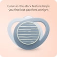 thumbnail image 2 of NUK Glow-in-the-Dark Orthodontic Pacifier, 6-18 months, 3 Pack, 2 of 7