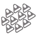 thumbnail image 4 of 10 Pcs Boucle Ajustable 38mm Alliage de Zinc Ajustable Polyvalent Léger Portable Accessoires de Bagageruthénium Noir, 4 of 8