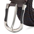 thumbnail image 3 of Ceinture de Taille Tissée Élastique Décontractée Simple Ceinture Tressée Ceinture de Robe pour Femmes Hommes, 3 of 10