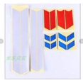 thumbnail image 1 of Reflective Stickers Electric Foldable Scooter Body Hub Parts Waterproof PVC Safety Warning Strip Replacement for Xiaomi M365 Red blue silver, 1 of 1