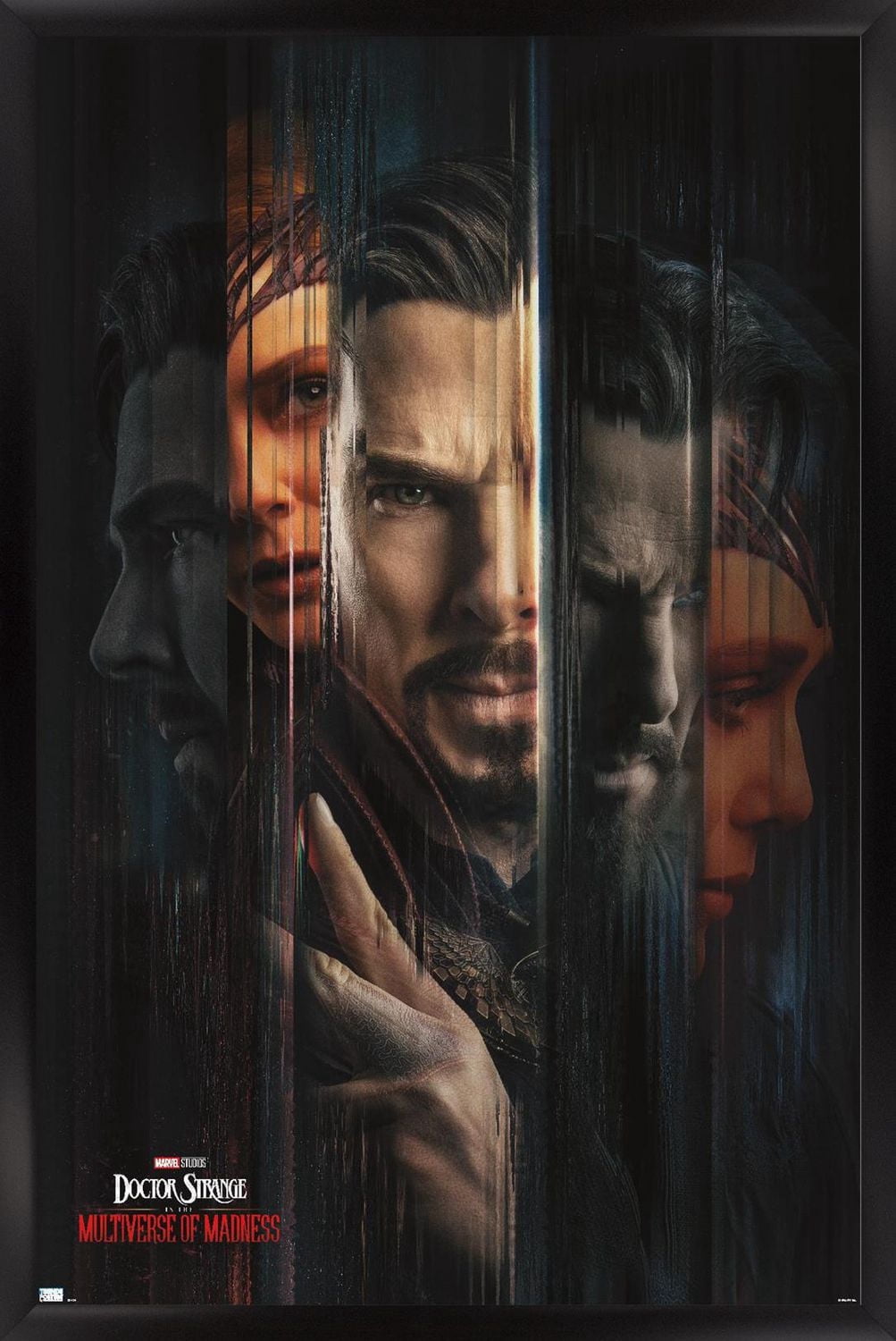 Marvel Doctor Strange the Multiverse of Madness - Teaser One Sheet Wall Poster, 14.725" x 22.375"