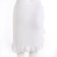 thumbnail image 2 of Fortune Women Mesh Mini Ruffle Skirts Cover Up Candy Color Bathing Skirt Beachwear Wrap, 2 of 5