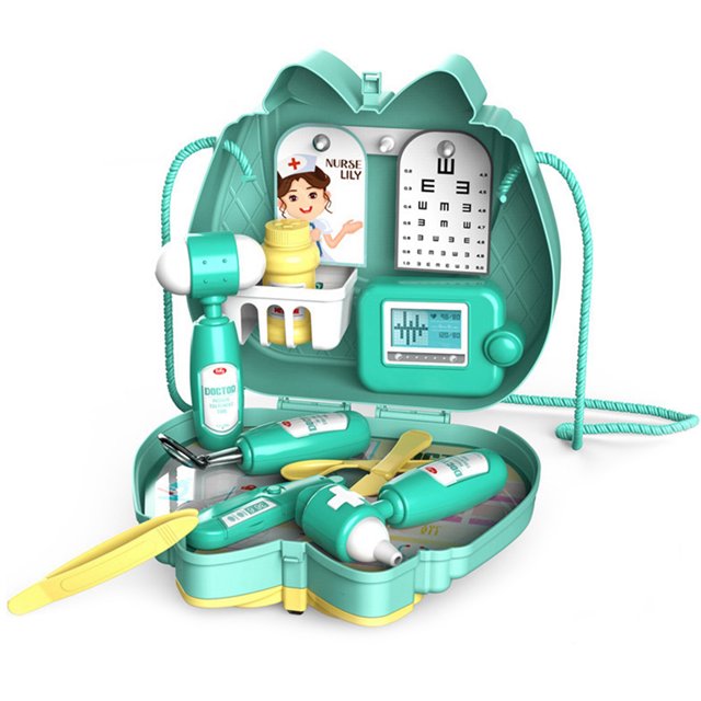 Ensemble de Jouets de Rôle Ensemble de Jeu de Docteur Assorti Ensemble de Desserts Jouet de Cuisine Jouet de Simulation
