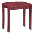 thumbnail image 1 of Riverbay Furniture Table d'Appoint Adirondack d'Extérieur en Bois de Style Transitionnel, Rouge, 1 of 12