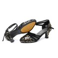 thumbnail image 2 of LEEy-World Chaussures pour Femmes Sandales pour Femmes Sandales à Bout Fermé pour Femmes Boho Décontractées d'Été Habillées Sandale Compensée Plate à Velcro Chaussures d'Extérieur, 2 of 5