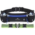 thumbnail image 1 of Hydration Running Belt - Comes With 2 Free Water Bottles and Reflective Bands- Jogging Marathon Waist Pouch, 1 of 8