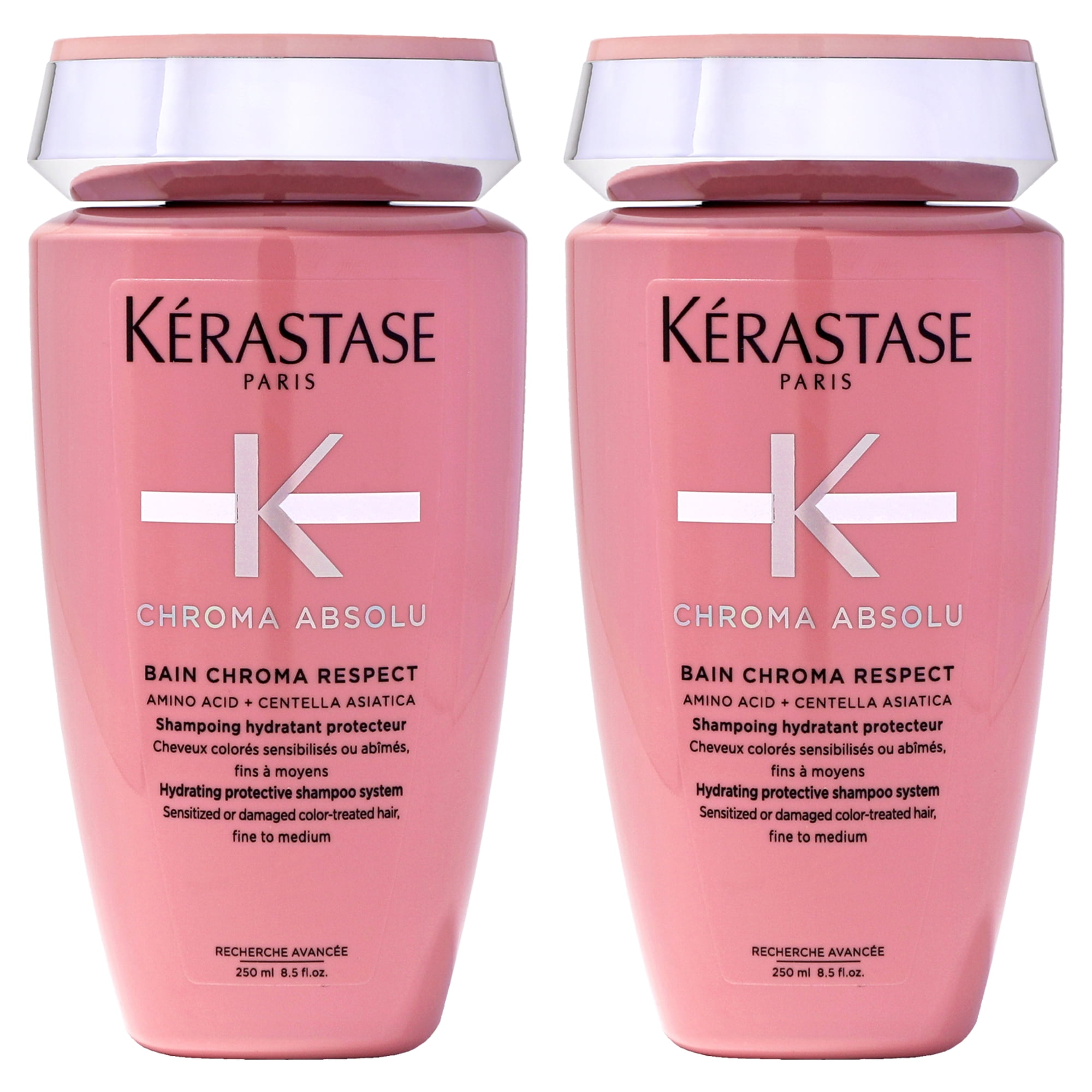 Kérastase CHROMA ABSOLU シャンプー＆トリートメントセット Chroma Absolu Bain Chroma Respect Shampoo by Kerastase for Unisex