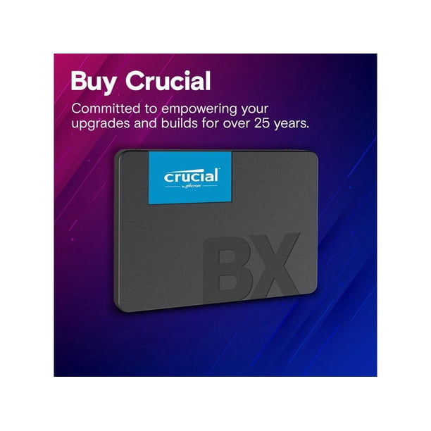 Crucial BX500 - SSD - 2 TB - internal - 2.5