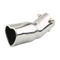 thumbnail image 1 of Car Modified Heart-Shaped Dual Pipe Exhaust Tip | Stainless Steel Tailpipe Upgrade | Enhanced Performance | Easy Installation | Universal Fit for Sedans Suvs Sports Cars, 1 of 5