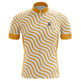 thumbnail image 1 of Thanksgiving Orange Wave Men's Cycling Jersey - XL, 1 of 3