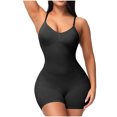 thumbnail image 1 of TIMIFIS Tummy Control Shapewear for Women Seamless Bodysuit Open Bust Mid Thigh Body Shaper Shorts - Summer, 1 of 8
