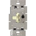 thumbnail image 1 of Lutron Toggler LED+ Dimmer | for Dimmable LED, Halogen, and Incandescent Bulbs | Single-Pole or 3-Way | AYCL-253P-AL | Almond, 1 of 8