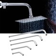 thumbnail image 3 of Stainless steel Shower Head Extension Arm Straight Angled Extra Hose Pipe Shower, 3 of 5