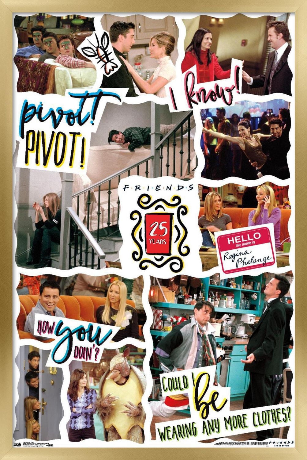 Friends - 25th Wall Poster, 22.375" x 34"