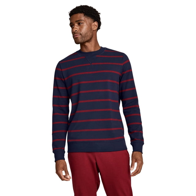 Jockey Lightweight Cotton Blend Fleece Crew Sweatshirt