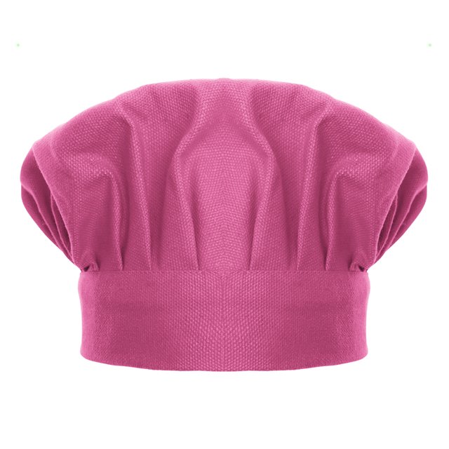 Toptie Child's and Adult's Cotton Elastic Adjustable Baking Kitchen Cooking Chef Hat-Hot Pink-S