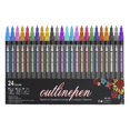 thumbnail image 2 of ZXNWN Double Line Outline Pen Set Glitter Gel Pens for Adult Coloring Books DIY Crafts 24pc Set C, 2 of 8