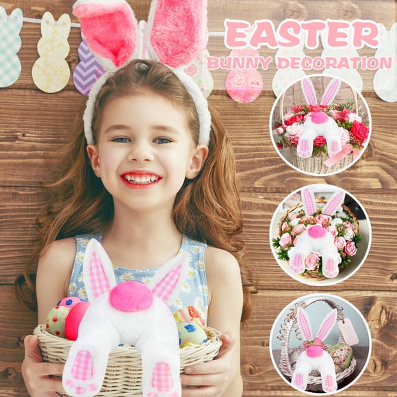 Desktop Decor Easter Door Decorations Bunny Butt Wreath Kit Easter Spring Outdoor Hanging