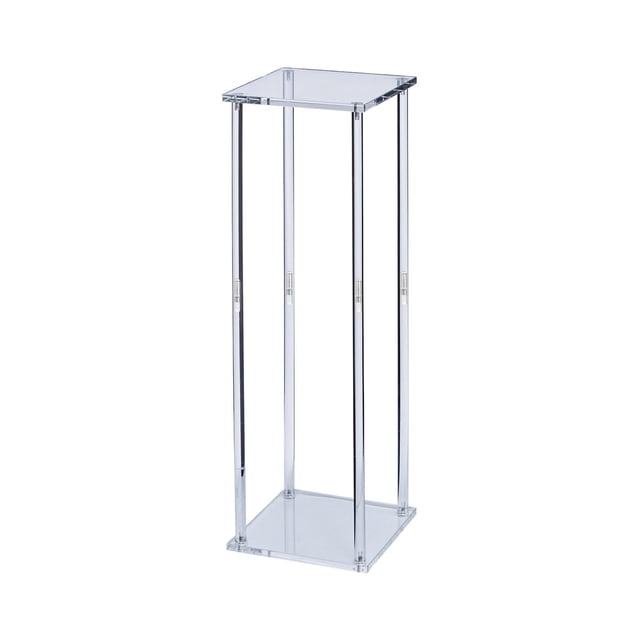 Acrylic Vases Wedding Centerpieces Rectangular Clear Flowers Stand Display Column Flower Flowers for Shelf Party Wedding Table Decor 40cm x 20cm