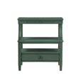 thumbnail image 3 of Comfort Pointe Newton Vintage Green Wood 1-drawer Storage Nightstand, 3 of 11