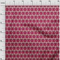 thumbnail image 2 of oneOone Organic Cotton Poplin Twill Fabric Geometric Ikat Print Fabric BTY 42 Inch Wide, 2 of 4