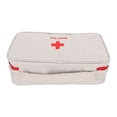 thumbnail image 3 of Sac de Premiers Soins Vide, Mini Pochette Médicale Portable, Sac de Rangement pour Médicaments pour Maison Voiture Voyage Plein Air Camping Randonnée Voyage Urgence, Pochette à Médicaments Grande Capacité pour l'Extérieur, 3 of 7
