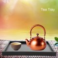thumbnail image 4 of Growcolor Plateaux de Restaurant en Forme de Rectangle en Bois Massif thé café collation Repas Repas Plateau de Service (30 * 30), 4 of 9