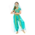 thumbnail image 1 of TZEWGL 2 Piece Belly Dancing Dance Top And Pants Sets For Child Performance Wear For Kids size 4-5T, 1 of 3