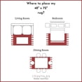 thumbnail image 4 of Fabstyles Premium 100% Cotton Rug, Handmade Area Rag Rug for Living Room, Hallway, Patio, 4 of 4