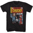 thumbnail image 1 of Chucky T-Shirt Noir pour Adulte Child's Play Comic Xlt, 1 of 2