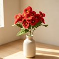 thumbnail image 4 of ZZHZGZ Canada Sale Arrangement Floral Réaliste en Soie pour Commémoration Maison Mariage Fête Intérieur Extérieur, 4 of 8