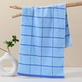 thumbnail image 2 of Btomtd 35X90cm Household Towel Absorbent Bath Gift Towels, Blue, 2 of 6