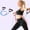 Blue, variant on Elastic Resistance Pull Rope for Arm, Back, Shoulder, and Neck Exercise - Multicolor Nylon Fitness Band with 10-30lbs Tension