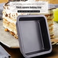thumbnail image 3 of 9 Inch Baking Pan Square Mould Bakeware Bread Tray Tools Pie Pastry Cake Muffin Cupcakes Nougat Sheet Kitchen Accessories, 3 of 9
