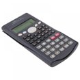 thumbnail image 2 of CNKOO Scientific Calculators 12-Digit TI-84 Plus CE Digit Graphing Calculator Battery and Solar Hybrid Powered LCD Display for Business  Office  High School and College 6.5”x3.4”x0.9” Bla, 2 of 9