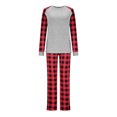 thumbnail image 4 of LSLJS Christmas Pajamas Pyjamas de Noël Assortis pour la Famille, Blouse Imprimée de Noël pour Femmes à Col Rond Hauts+pantalons Ensemble de Pyjamas Assortis pour la Famille, pour Adultes et Enfants Ensemble de Vêtements de Nuit des Fêtes, 4 of 6
