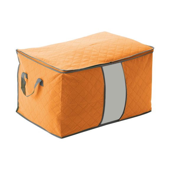 Pompotops Home Quilt Storage Box Large Capacity Foldable Storage Box With Window Clearance