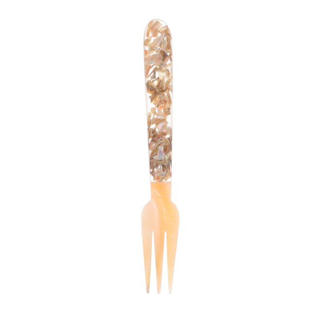 CIMAXIC Fourchette en Forme de Conque Exquise pour Fêtes et Festivals, 5.51"X0.79"X0.28 Pouces