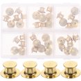 thumbnail image 1 of 1 Box of Alloy Enamel Lapel Pin Backs Lapel Pin Backs Pin Safety Backs Flat Round Pin Clasp, 1 of 8