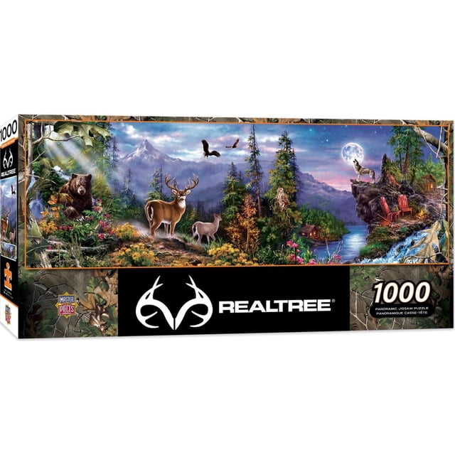Masterpieces Puzzle Company Realtree Panoramic 1000 Piece Jigsaw Puzzle